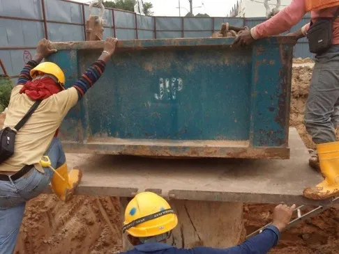 E-Nesta Residence, Foundation Works